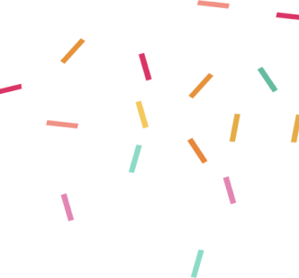 confetti footer